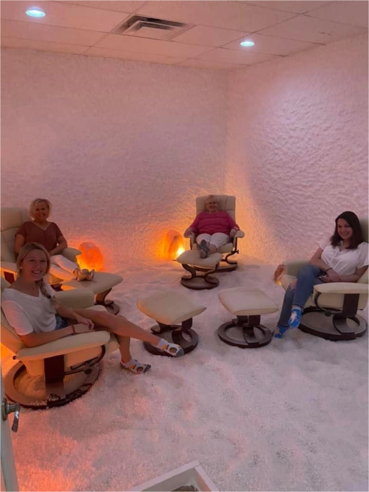 Wellness room at The Salt Room Oviedo