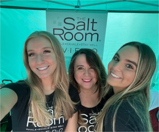 Salt therapy room at The Salt Room Oviedo