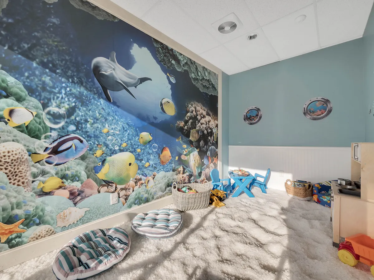 Children's salt therapy playroom at The Salt Room Oviedo