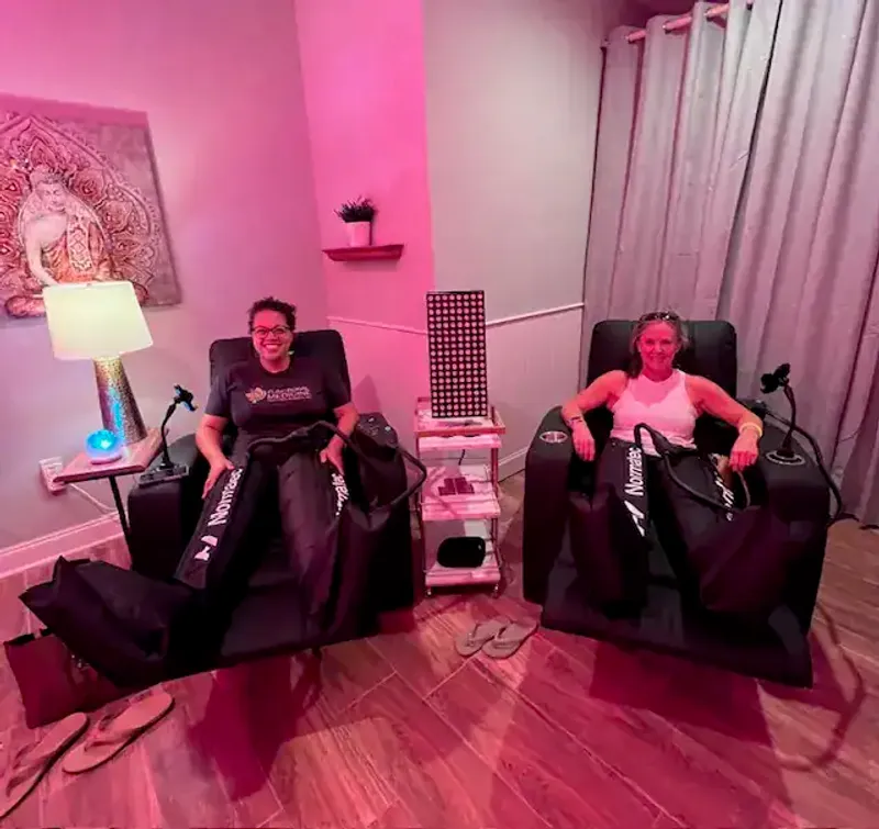 Leg compression therapy boots